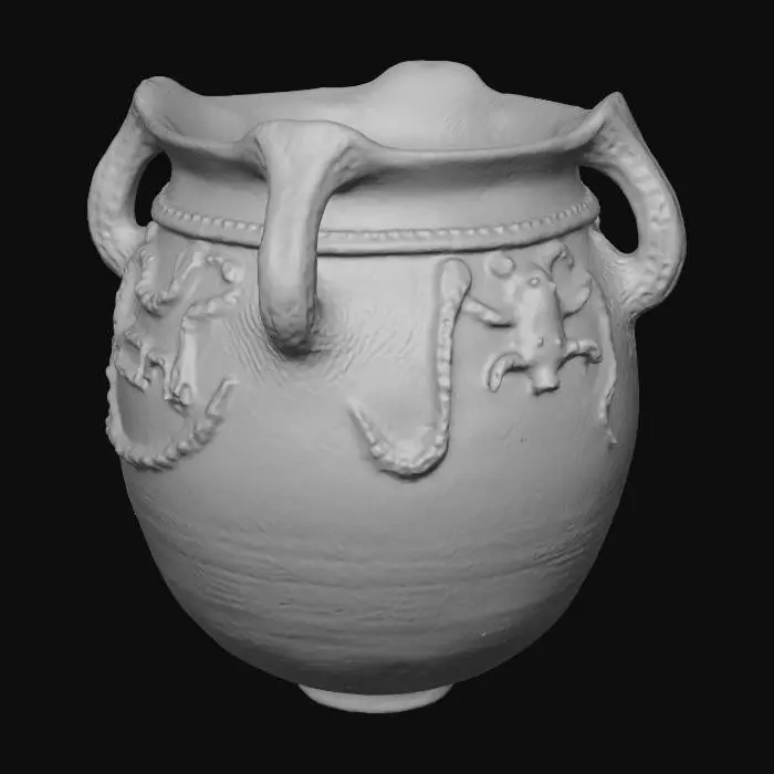 3D model for Mambila Ritual Vessel