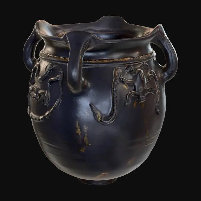 3D model for Mambila Ritual Vessel