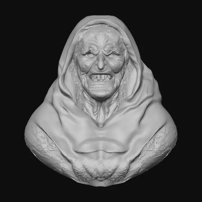 3D model for Eerie Crone