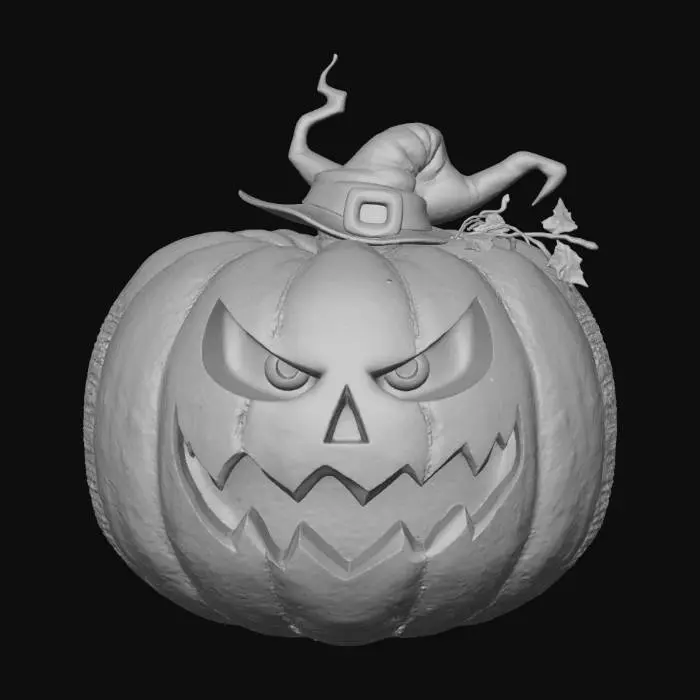 3D model for Wicked Pumpkin Sorcerer, #Halloween2025#