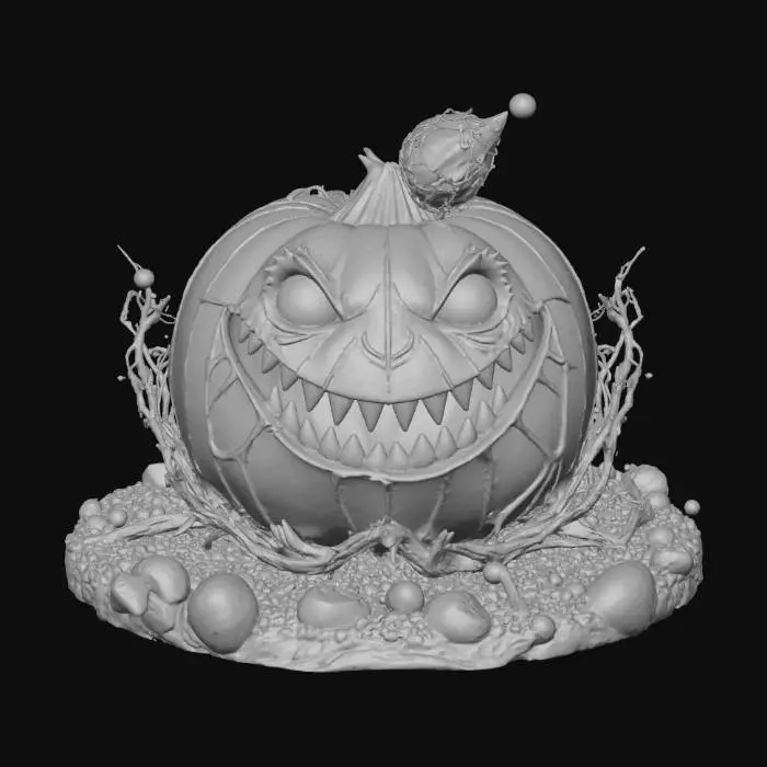 3D model for Pumpkin Nightmare, #Halloween2025#