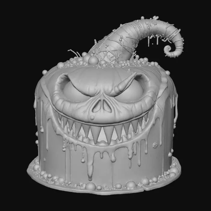 3D model for Spooky Pumpkin Delight, #Halloween2025#
