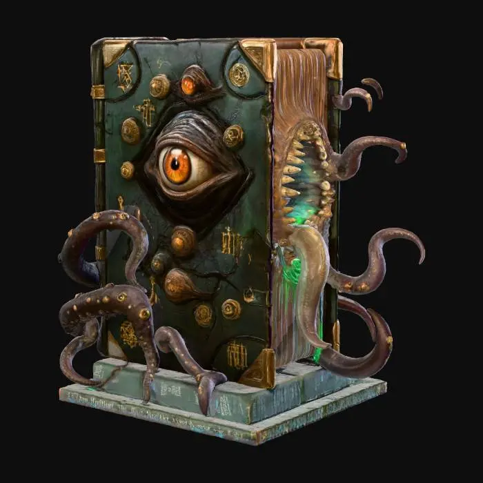 3D model for Watcher’s Grimoire, #Halloween2025#