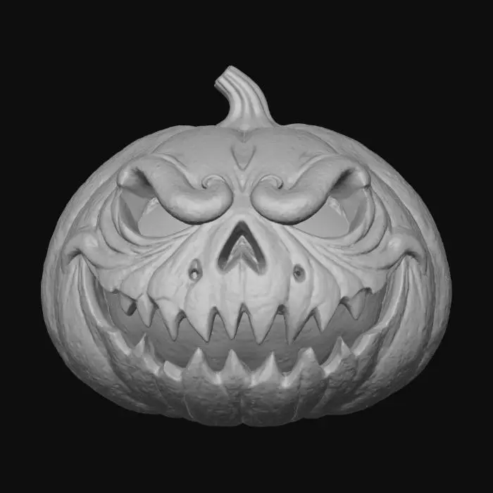 3D model for Fiery Grin, #Halloween2025#