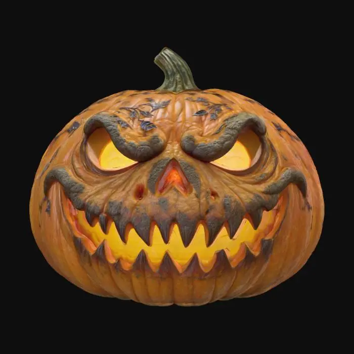 3D model for Fiery Grin, #Halloween2025#