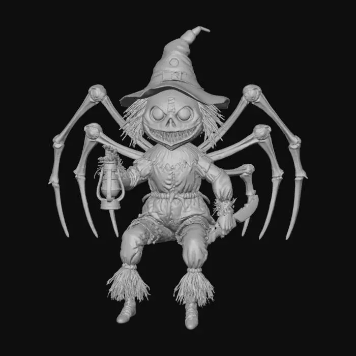 3D model for Haunted Puppet Alchemist, #Halloween2025#