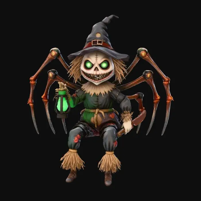 3D model for Haunted Puppet Alchemist, #Halloween2025#