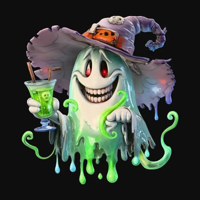 3D model for Spooky Spirit Sipper, #Halloween2025#