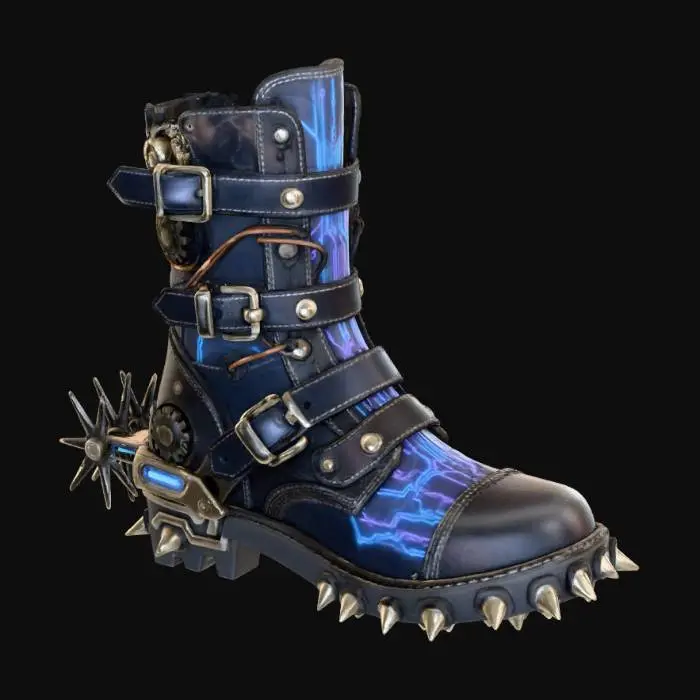 3D model for Cyberpunk Boot 9000