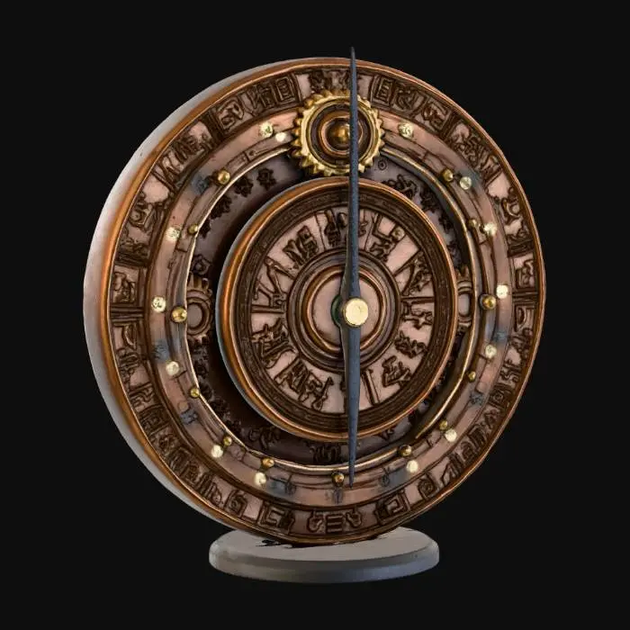 3D model for Cosmic Cipher Wheel