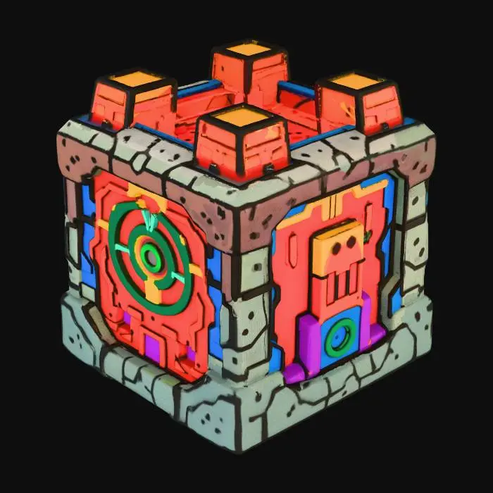 3D model for Mystical Cube