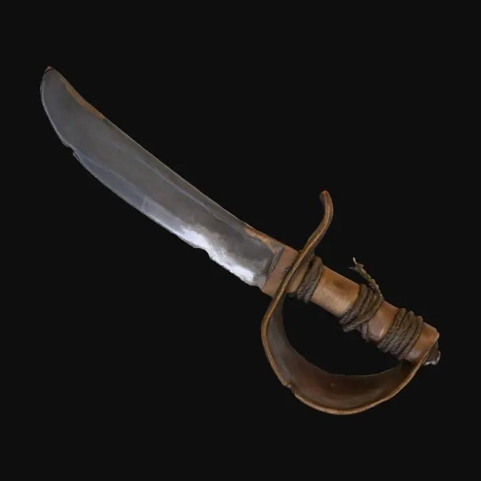 3D model for Curved Cutlass