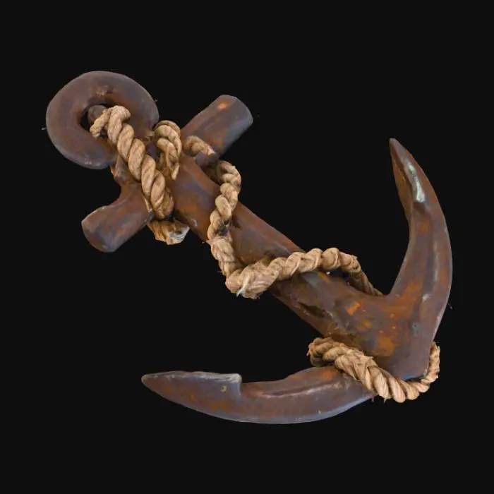 3D model for Rusty Anchor