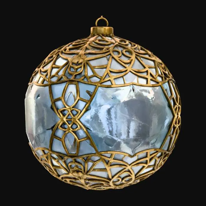 3D model for Ornate Gleam Sphere, #Christmas2025#