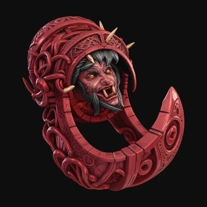 3D model for Crimson Crescent