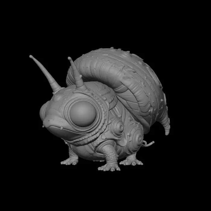 3D model for Clockwork Gastropod
