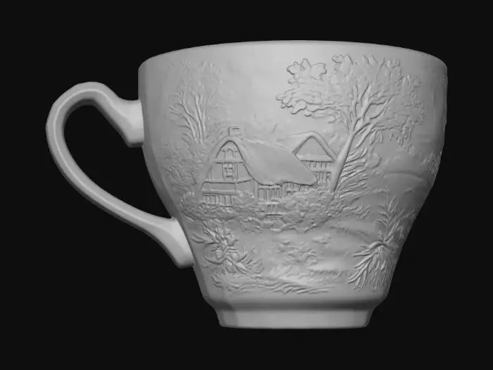 3D model for Cup Cottage in the Woods