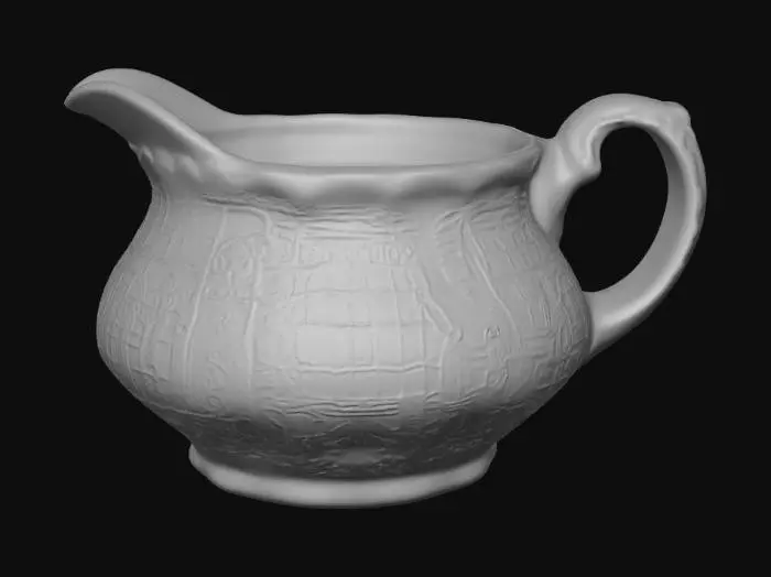 3D model for Cityscape Teapot