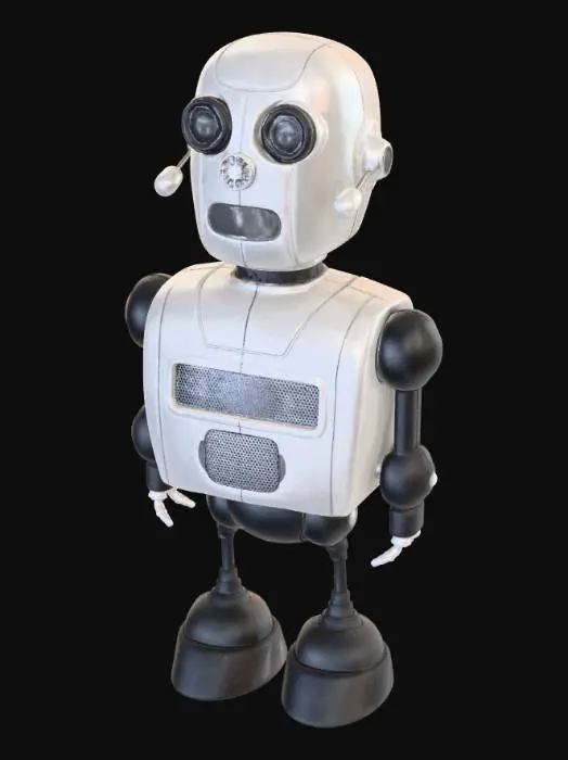 3D model for Dusty Workshop Robot
