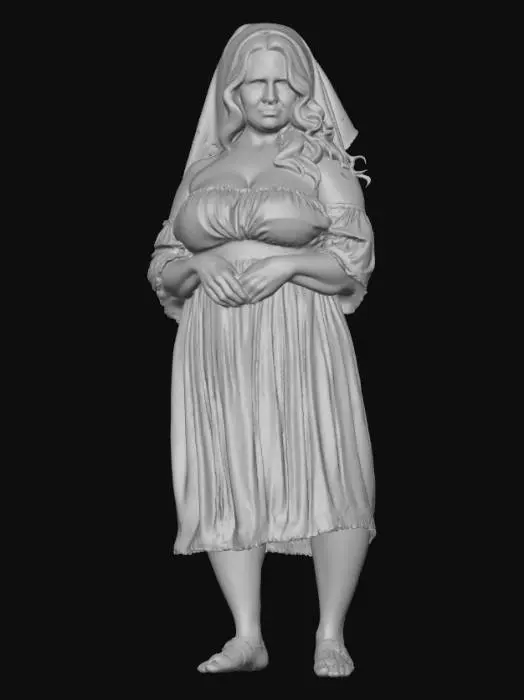 3D model for Bäuerin 5 - Moonlit Veil