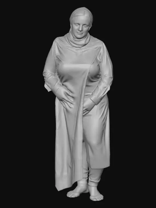 3D model for Bulgarian woman 9