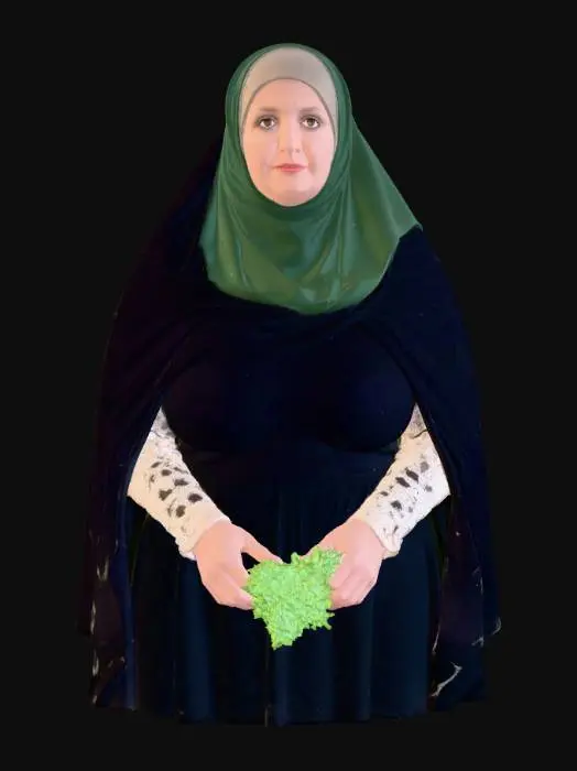 3D model for Bulgarian woman 15 BV - Moss in the Ruins