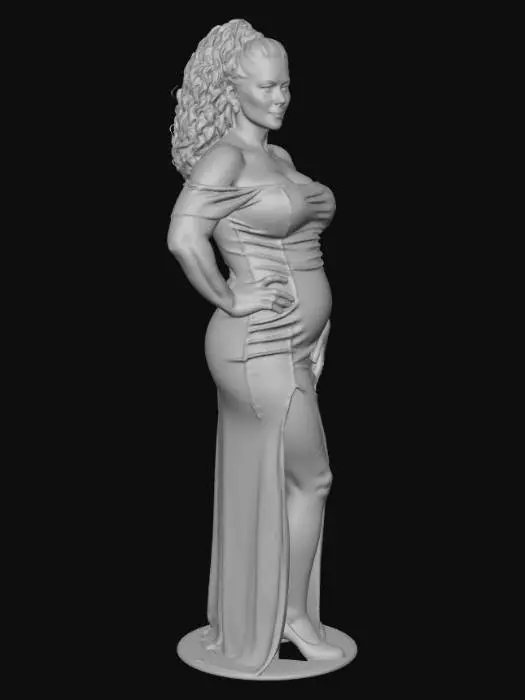 3D model for Blonde 7 BV - Crimson Sequin Evening