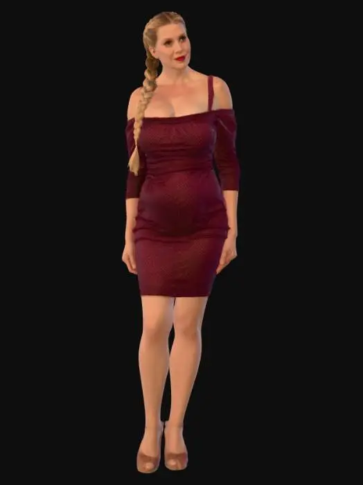 3D model for Blonde 10 BV - Crimson Reverie