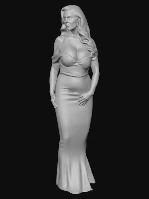3D model for Blonde 14 BV - Red Sequin Glamour