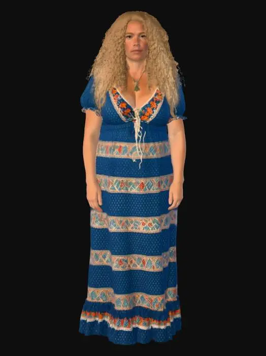 3D model for Blonde woman 22 BV - Blue Bohemian