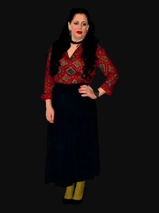 3D model for Vintage Glamour at Home