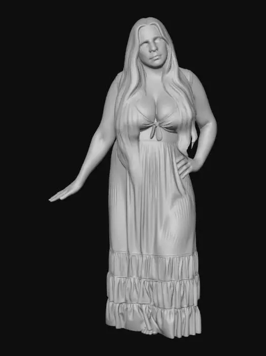 3D model for Blonde woman 24 BV