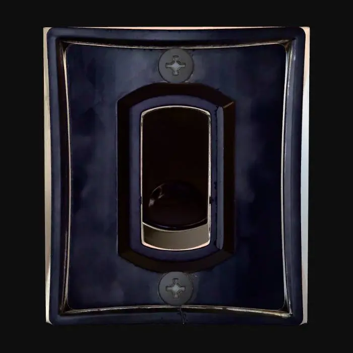 3D model for deutscher Wipp-Lichtschalter aus Bakelit