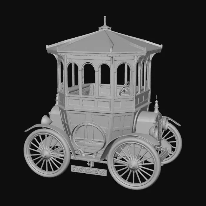 3D model for Hexagonal Car 2 BV - Vintage Tourer