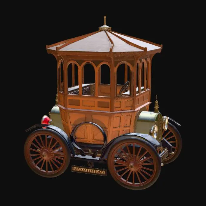 3D model for Hexagonal Car 2 BV - Vintage Tourer
