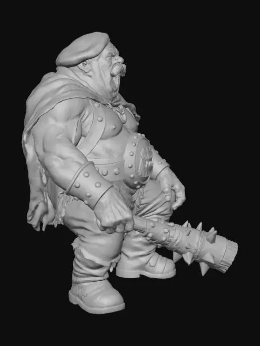 3D model for Grugnar