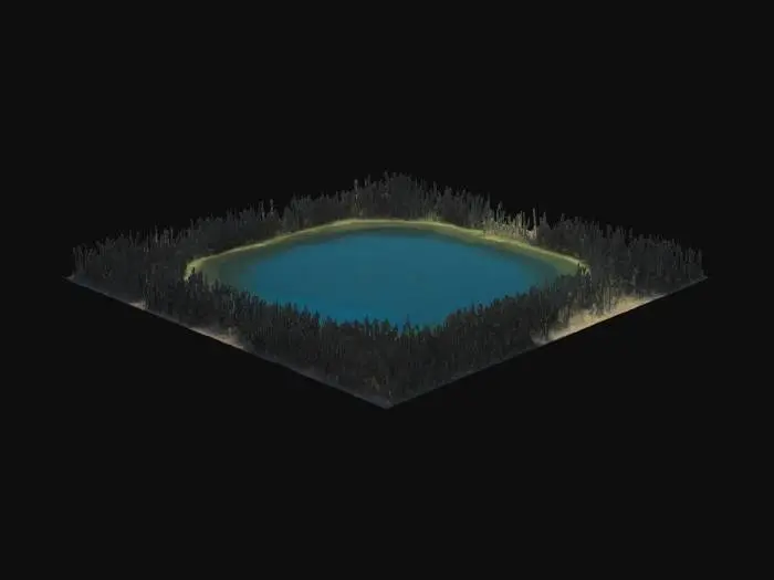 3D model for lac eau 