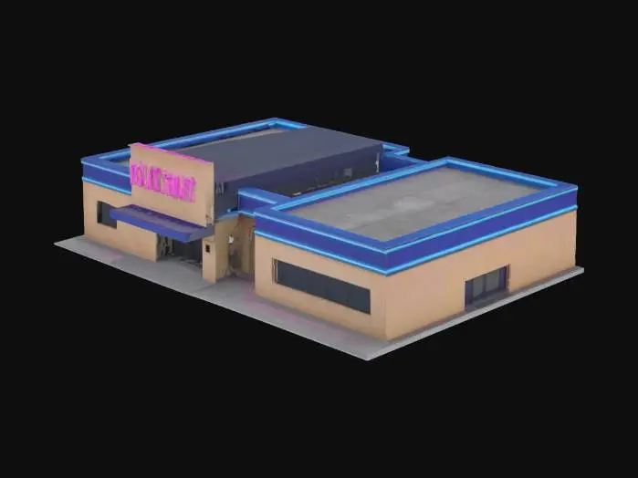 3D model for Nightclub Exterior