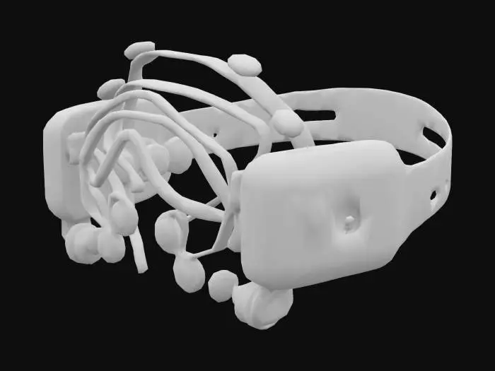 3D model for EEG Headset