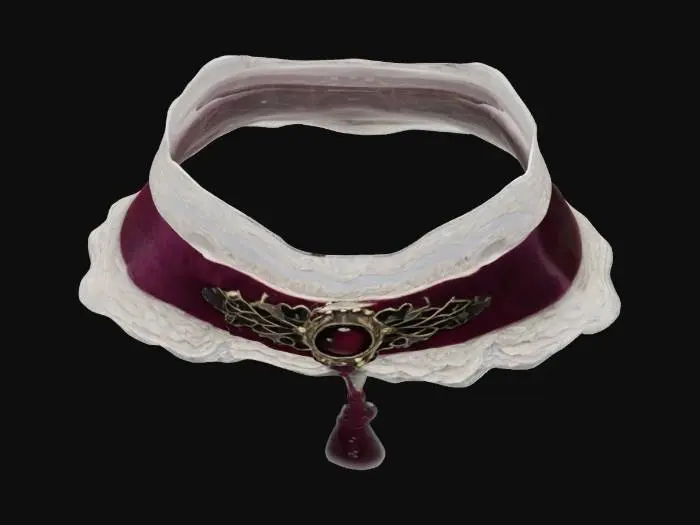 3D model for Victorian Lace Choker