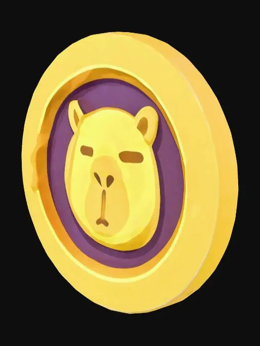 3D model for Capybara Coin