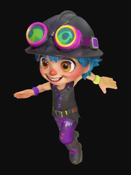 3D model for Stayin Alive Chibi 