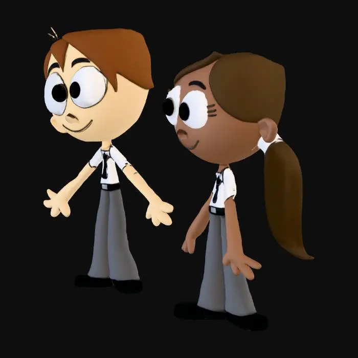 3D model for Security Guards