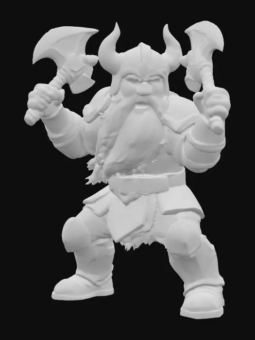 3D model for Dwarf_DualWield