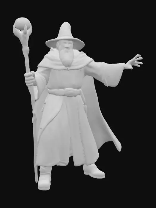3D model for Knight of the Griffin Crest_Mage