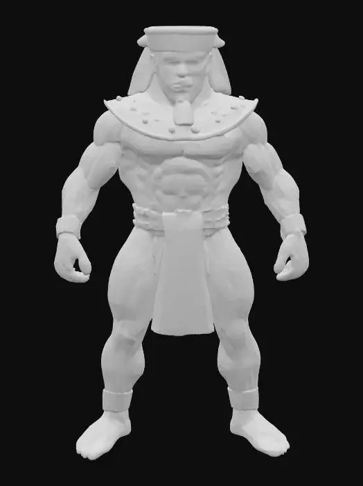 3D model for Homm3_Realistic Gold Golem