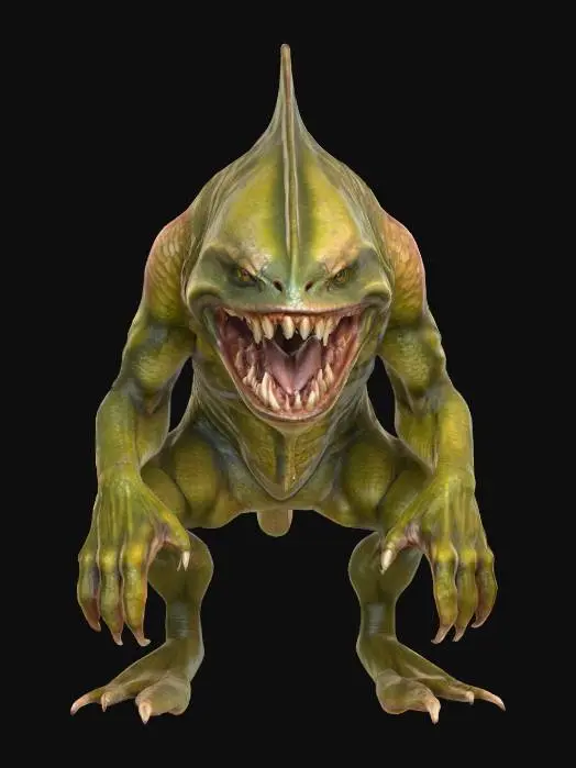 3D model for Ferocious Creature
