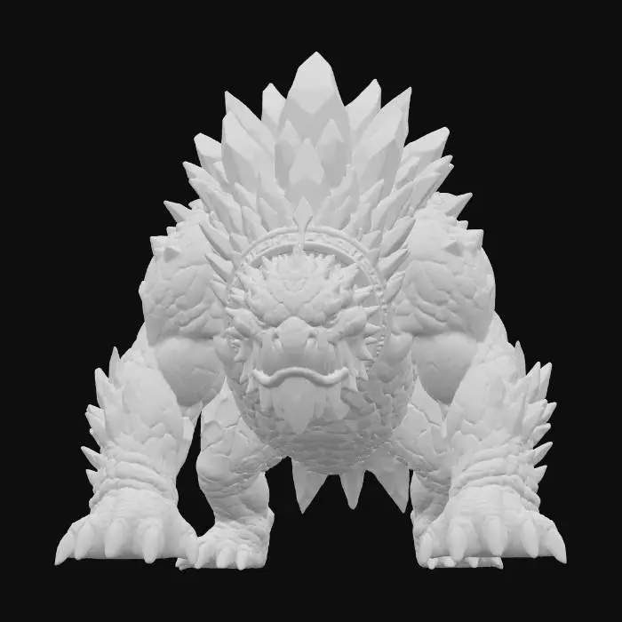 3D model for Crystal Beast
