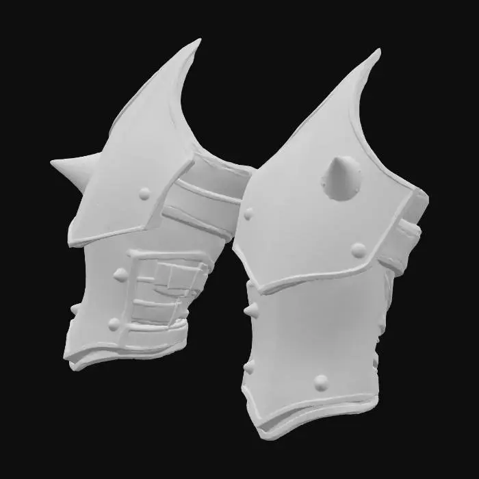 3D model for BloodTusk_Bracers