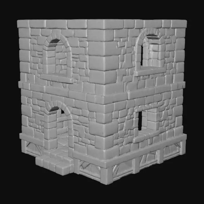 3D model for Skald_ModularBuilding_01